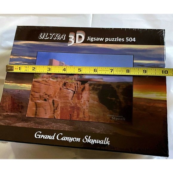 Brightwell Development NIP Ultra 3D Grand Canyon Visitor Center Puzzle 504 Piece - Picture 7 of 8
